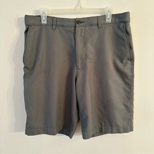 PGA TOUR Men's Golf Shorts Size 34 Charcoal Gray Performance